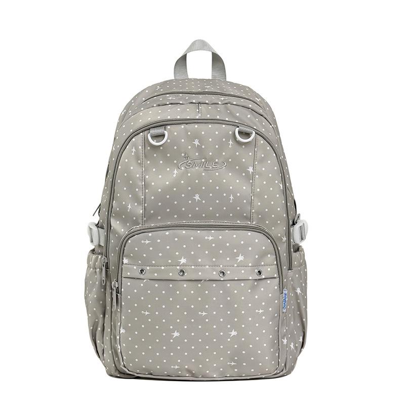 Schoolbag Japan and Korea new junior high school high school college student schoolbag female small fresh and cute large capacity backpack simple a