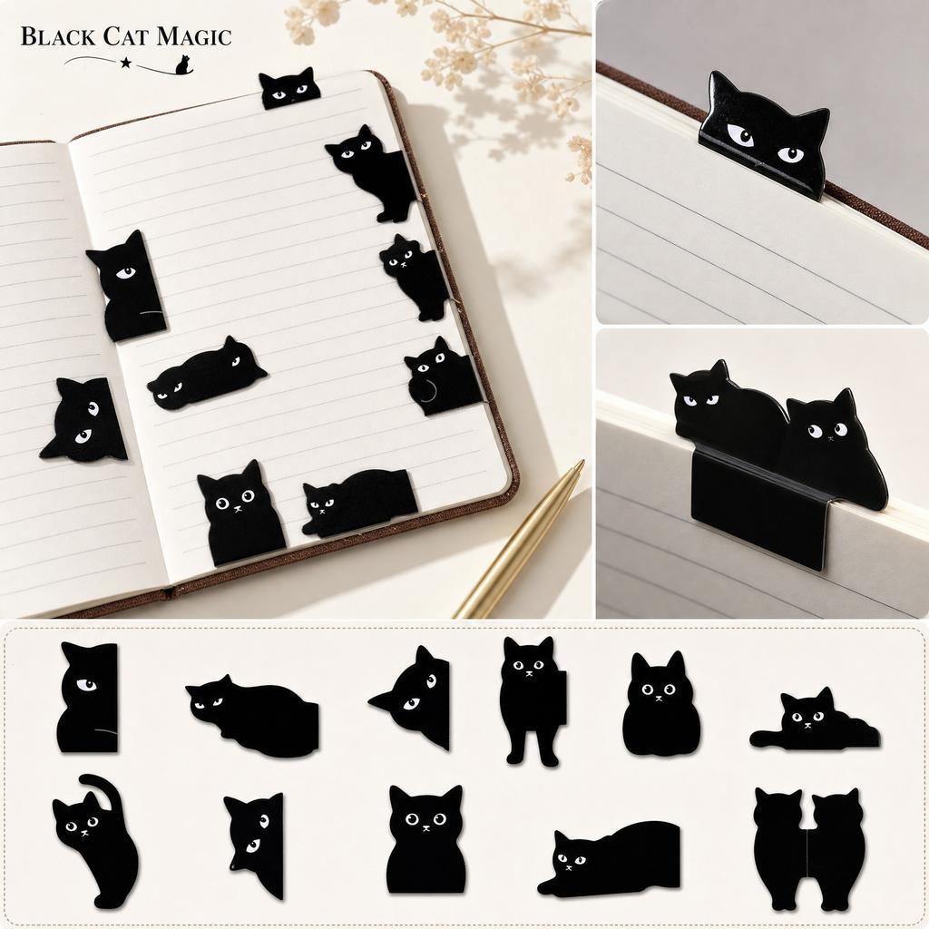 Magnetic Bookmarks Cute Lovers Gift for Students Teachers School Home Reading Book Accessories