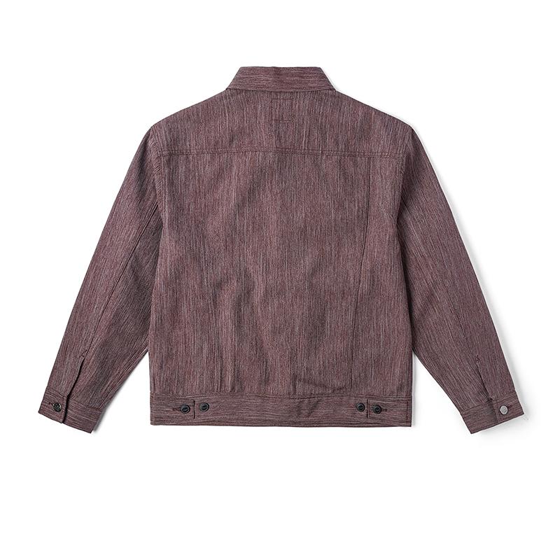 FW24 Comfortable Lapel Long Sleeve Jacket Men Jackets Brown LMT009012205144A06864