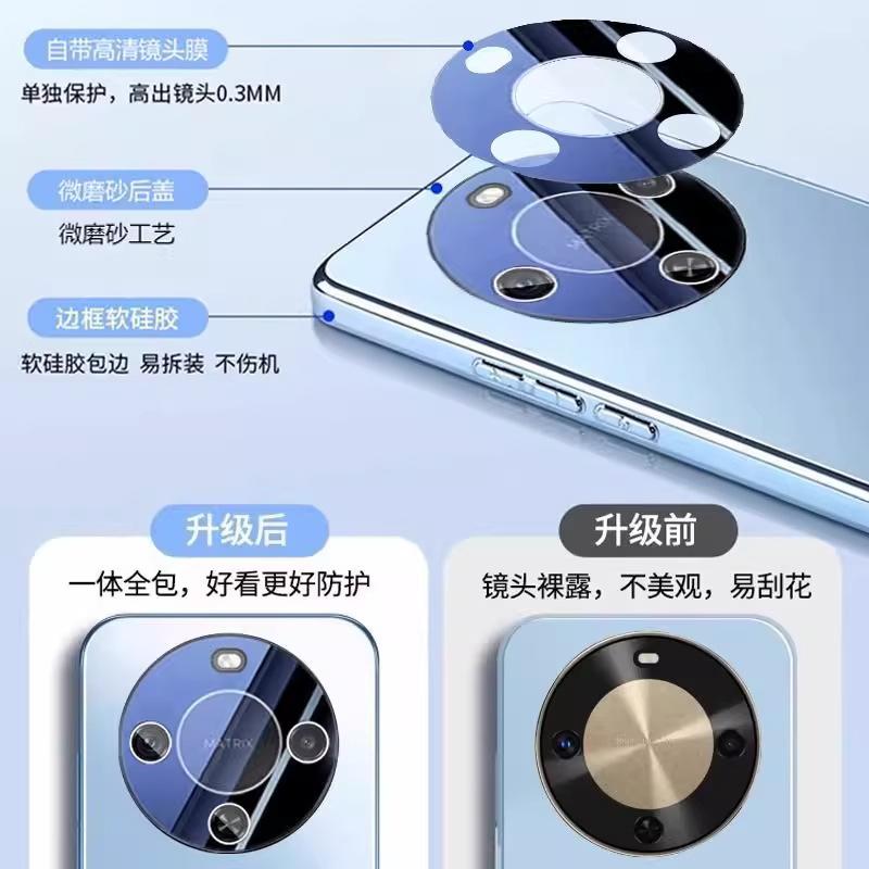 Applicable To Honor X11 Mobile Phone Case, New Electroplated Matte Acrylic Honor X11 Lens All-inclusive Protective Case Por
