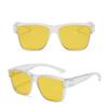 Mote polariserte solbriller Fit-Over Cover Overlay Receptbelagte briller Myopi Mann Kvinner Bilfører Transfer Eyewear