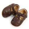 Girls Classic Heart Rubber Sole Anti-slip Shoes Multicolour Princess Toddlers PU Dress Shoes First Walker Toddler Crib Shoes