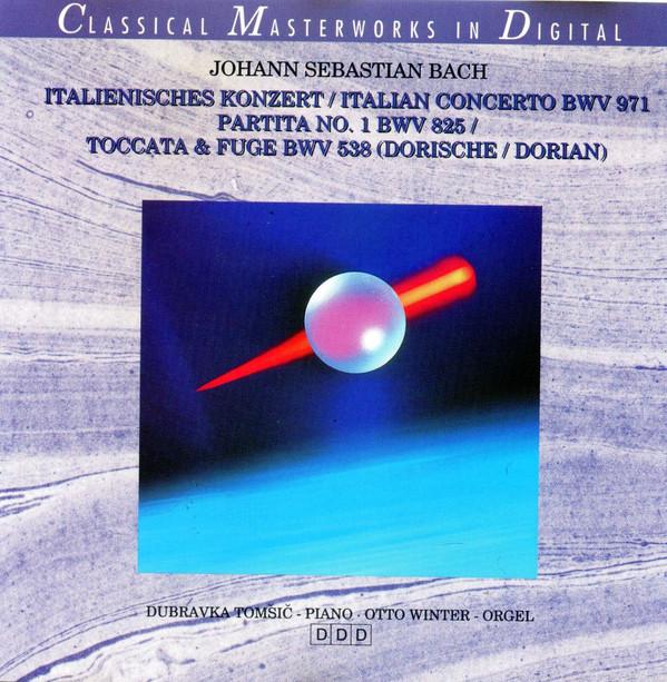 

CD JOHANN SEBASTIAN BACH Italienisches Konzert Partita No. 50621672 AmCo Tontrager 1990 Germany ObiClassical Used
