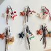 Delightful Plush Bear Bag Charm Cartoon Keychains For Women and Girls Stylish Bag Pendant Cute Car Accessories Decors