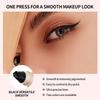 Rotating Winged Eyeliner Stamp Pen, Dual-Head Design for Precise Cat Eye & Winged Liner, Waterproof Smudge-Proof Formula, Quick-Drying Makeup