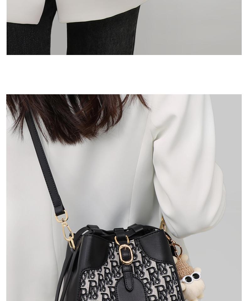 Viney Bucket Bag Women's Exquisite Crossbody Bag Small Bag Single Shoulder Commuter Women's Bag