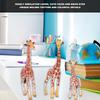 Giraffes Family Animal Figurines Wildlife Models Decoration Children Educational ToyGiraffes Family Set