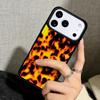 Capa Case for iPhone 17 Air 16 Pro Max 15 Plus 11 13 Mini 14 12 Back Phone Cover Tortoiseshell Tortoise Shell