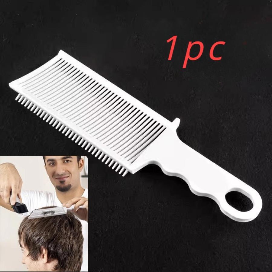 Hřeben na vyblednutí Profesionální holičský Clipper Blending Hřeben pro stříhání vlasů s plochým vrcholem pro muže Teplovzdorný kartáč proti vyblednutí Stylingový nástroj Salon