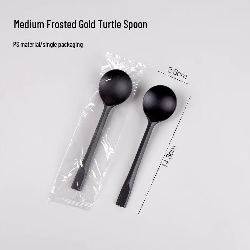 Одноразовые пластиковые десертные ложко-вилки Shenbilai