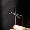 Upside Down Incense Stick Holder with Ash Catcher Bowl, Wooden and Metal Hanging Incense Burner, Clean Ash Collecting Design