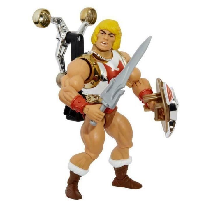 Maitre De l'Univers - Musclor Deluxe Origins - Figurines D'action - 6 Ans Et +