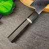 7 Inch Nakiri Knife 67-layers Damascus Steel Blade Ebony Handle Chef Cleaver Meat Slicing Vegetables 10Cr15Mov Kitchen Knives