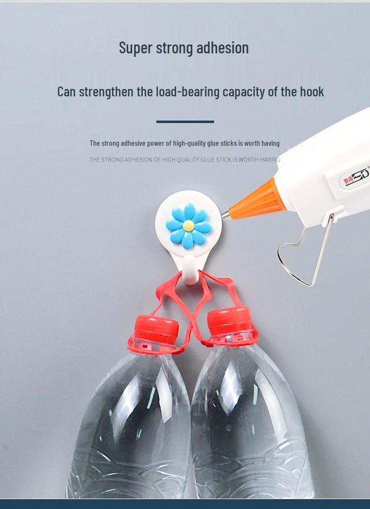 Household Small-Size Glue Gun with Temperature Control & 7-11mm Glue Sticks