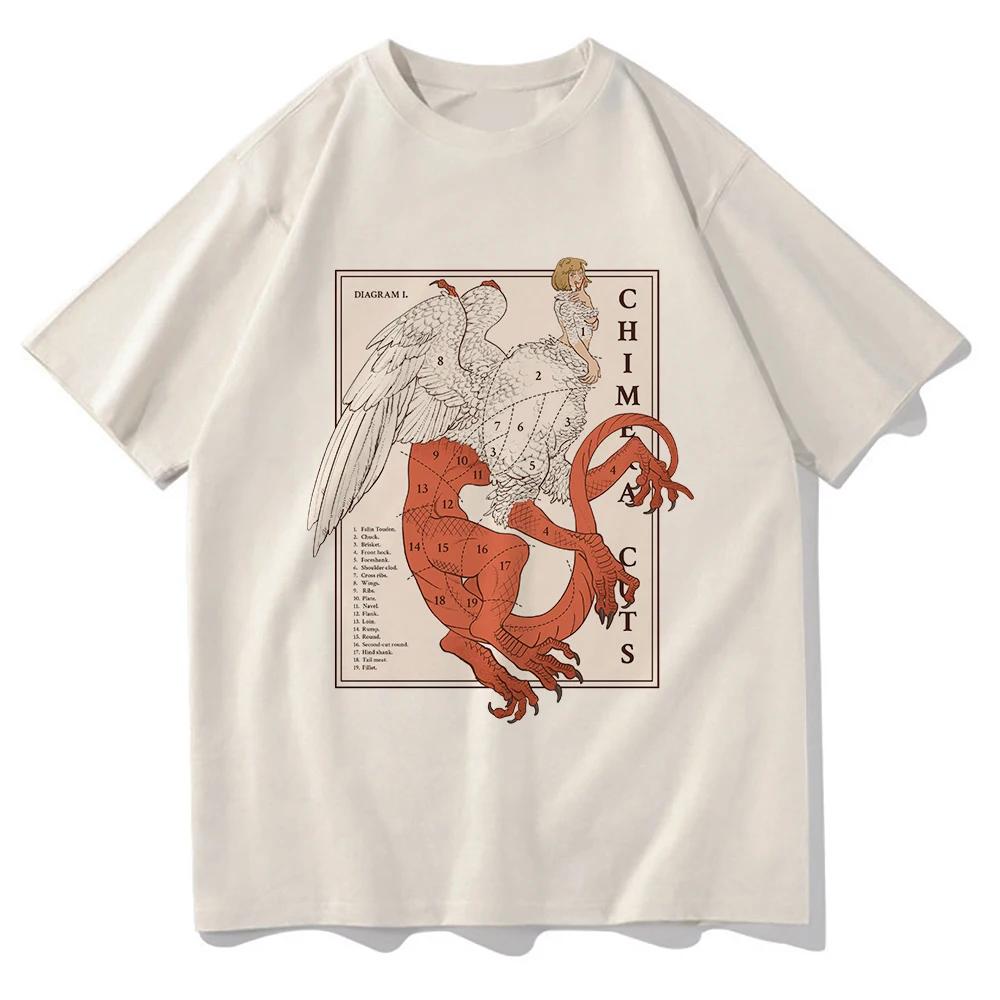 Delicious in Dungeon Falin Chimera Cuts Tshirt Fashion Women's Harajuku Marcille Chilchuck T-shirt Unisex Vintage T Unisex T-Shirt