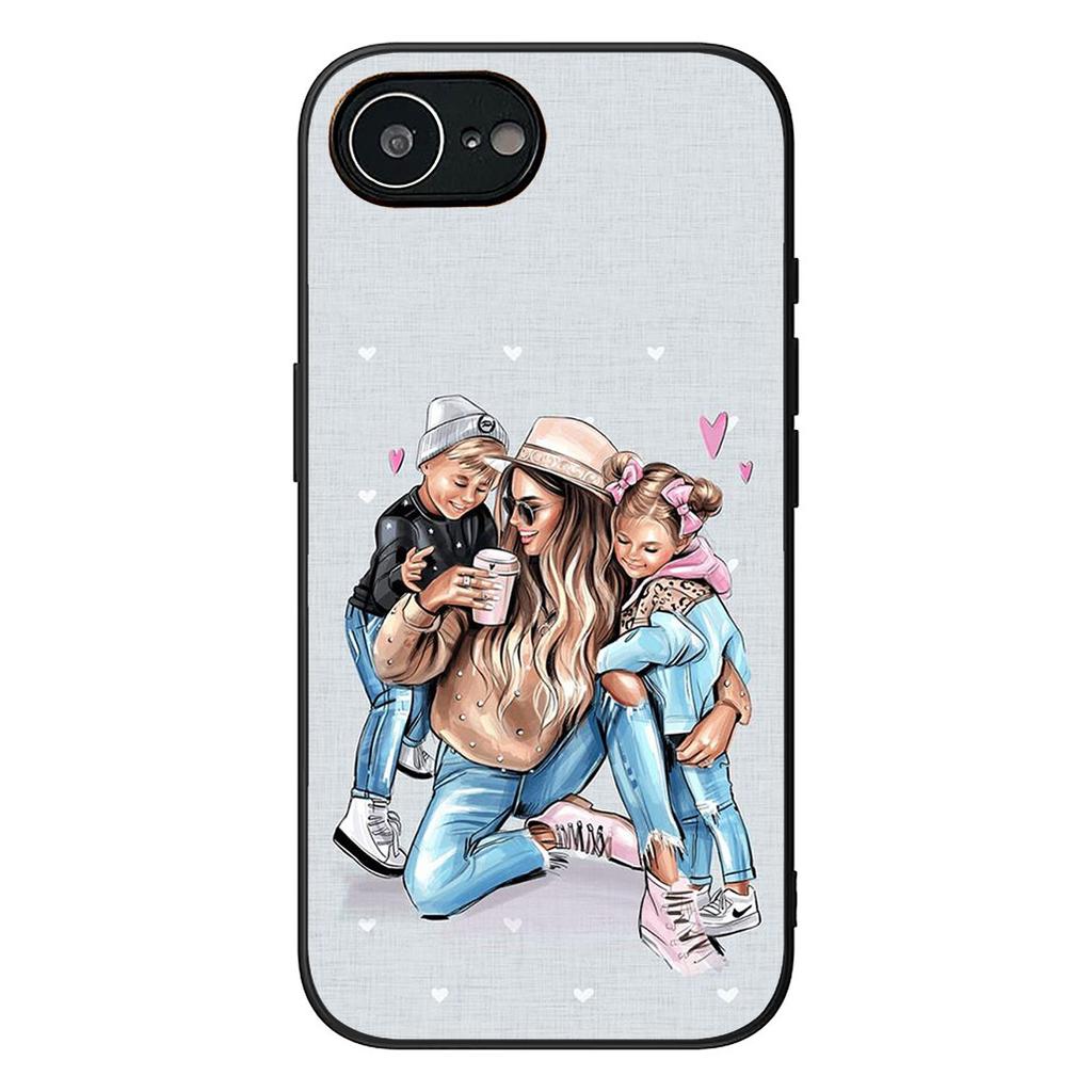 Woman Baby Girl Mom Family Boy Casing Cover for Samsung Galaxy S22 S21 S20 FE Ultra Plus A35 A36 A37 A33 A34 A04 A71 Phone Case