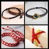 Rope Knitting Rope Weaving Wristband Maker Bracelet Weaver Tool Rope Fixing Tool Rope Braiding Tool