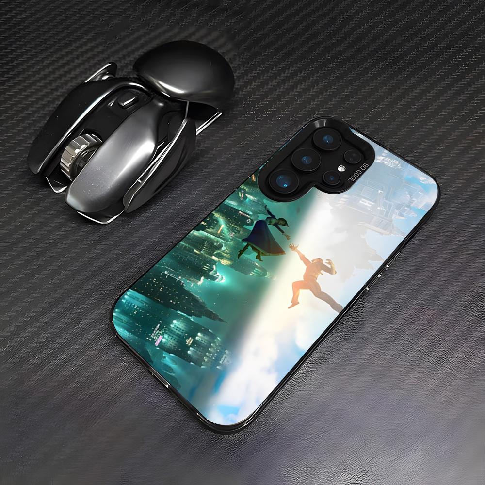 Game B-BioShock Phone Case For Samsung S26 S25 Plus S20 S20 Plus S22 Ultra S23 FE S21 Plus S21 Ultra Colorful Cover