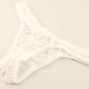 Sheer NHK Simple Open Crotch Thong Available In Two M and La Made In Airy, Fabric, Design, Shorts, Sizes L. Pomme, Japan.