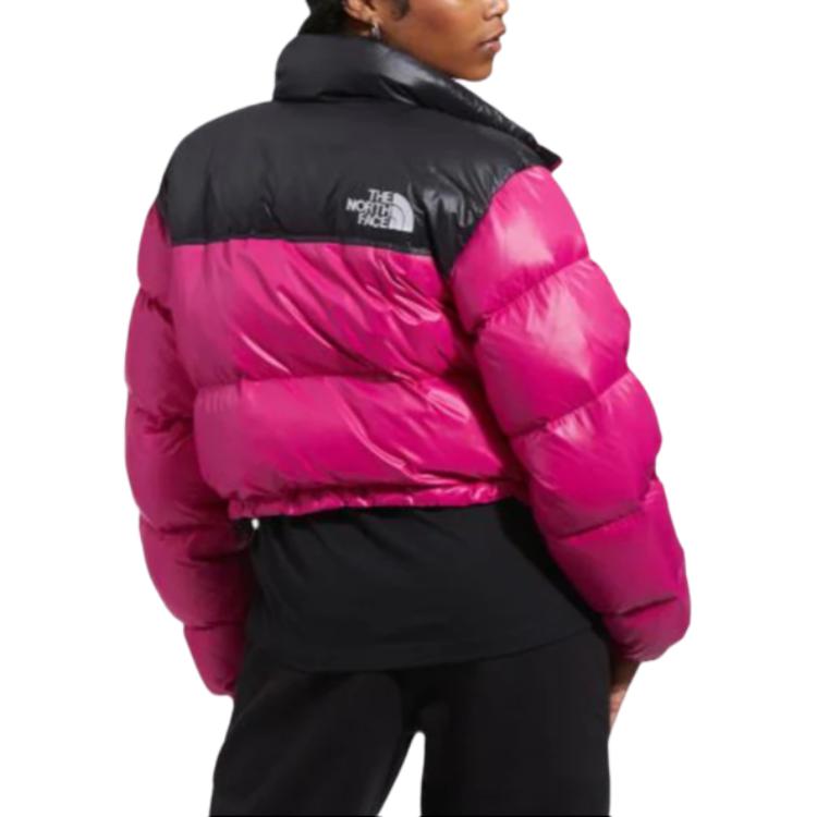 THE NORTH FACE Women's Nuptse Short Jacket Fuchsia Pink NF0A5GGE-146