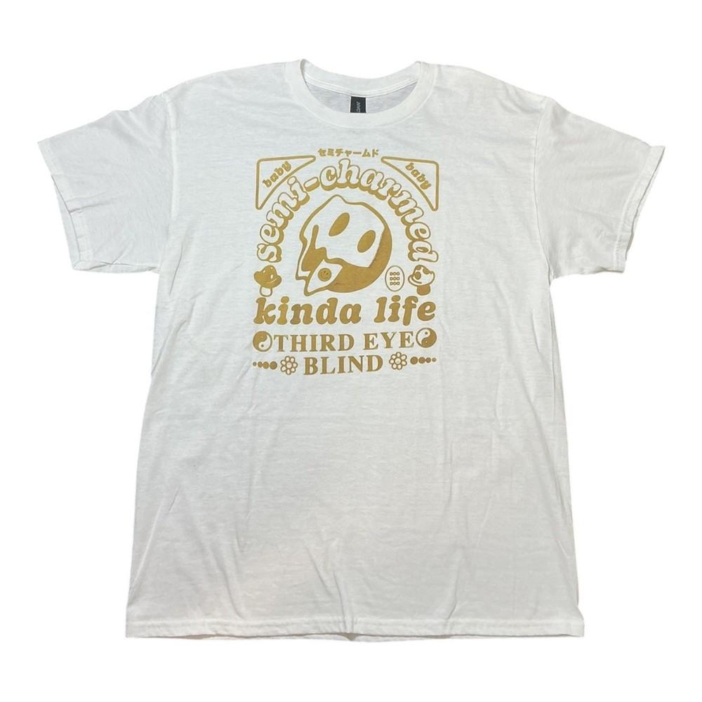 Third Eye Blind SemiCharmed Kinda Life Graphic TShirt White Mens Large M