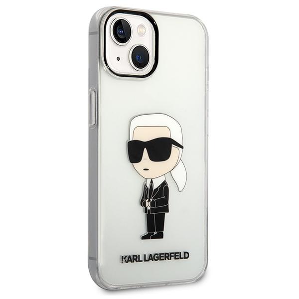 Etui Do iPhone 14 Plus Karl Lagerfeld Ikonik Transparentne