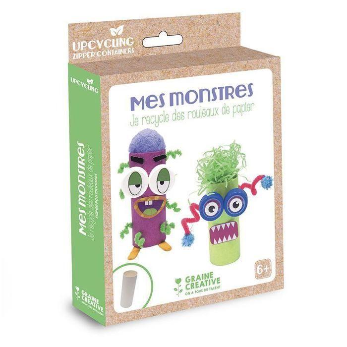 Kit créatif recyclage - Petits monstres