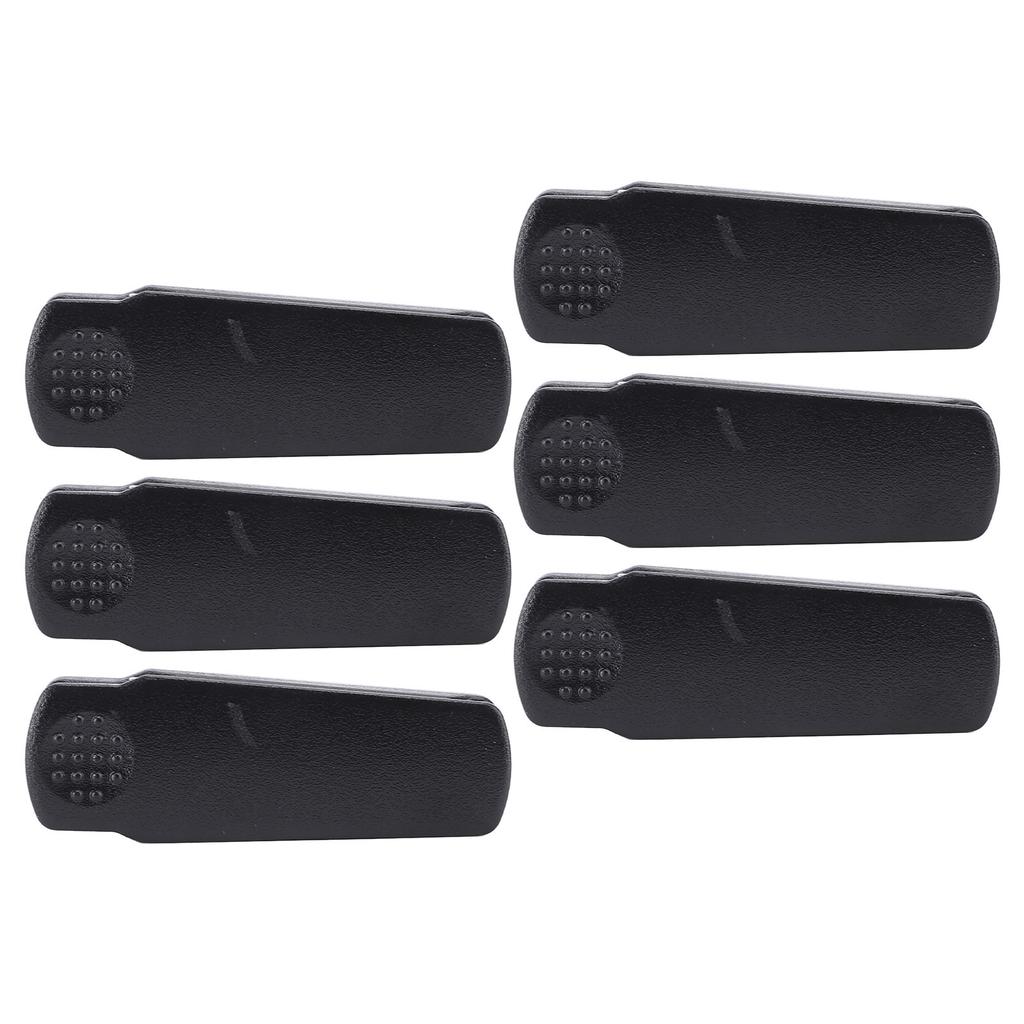 6Pcs 2 Way Radio Belt Clip Portable Sturdy Easy Installation Replacement Belt Clip for UV-XR BF-A58