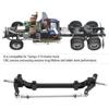 Aluminium Alloy Front, Wheel Axle For  1 14  lenkachse End Steering 1 10 rc straight RC Tractor Truck