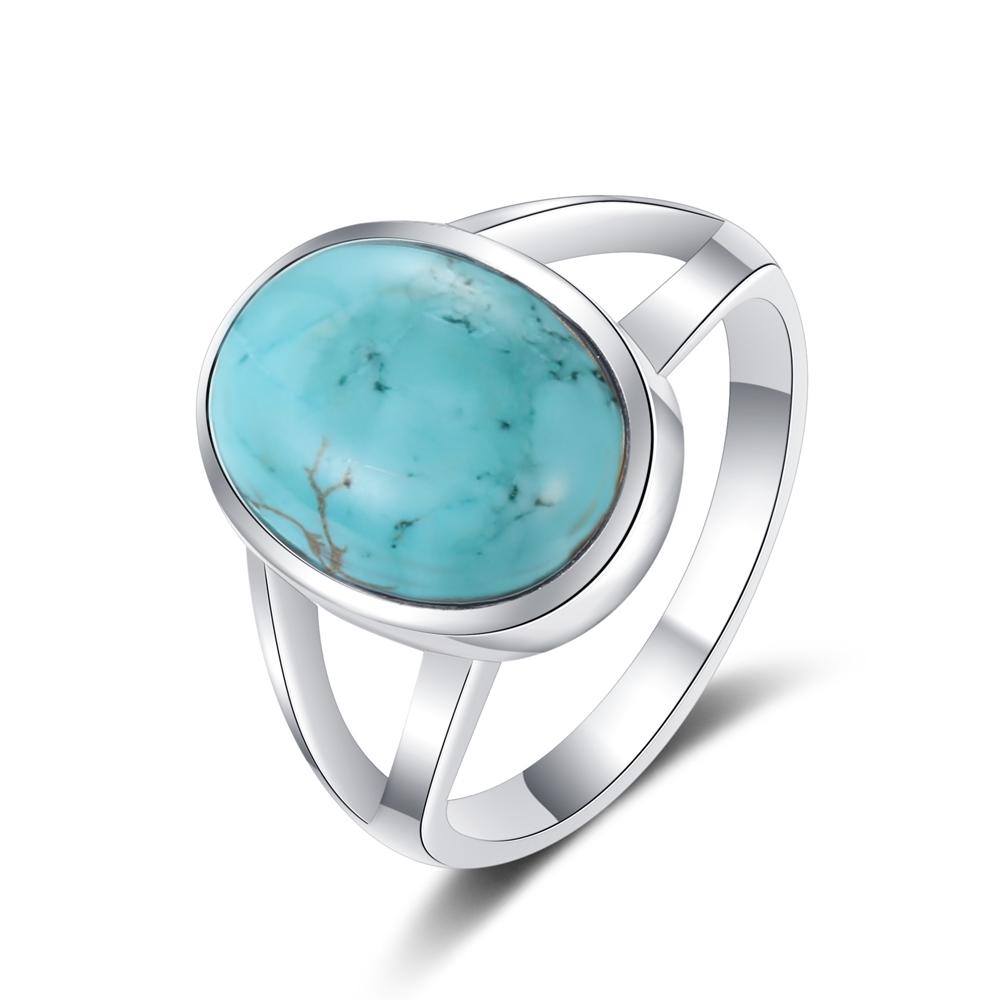 S925 Silver Ring Natural 10*14mm Big Labradorite Simple Tiger Eye Jewelry for Women Men Large Stone Vintage Jewelry Gift