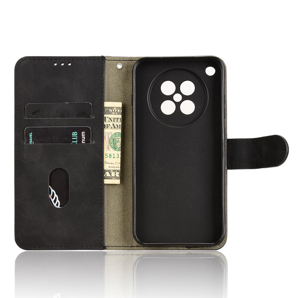 

For Oppo Find X8s 5G Leather Case Skin Feel Anti Drop Wallet Flip Phone Cover Brown