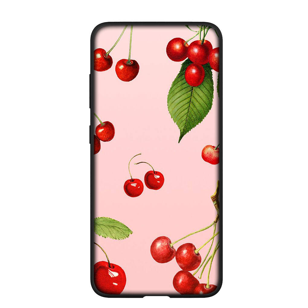 Phone Case for Samsung Galaxy S25 S23 S22 S24 Ultra FE A05 A06 A15 A16 A36 A37 A35 A54 A24 A52 A55 A56 A57 A25 A26 A53 A17 Summer Fruit Cherry Cover