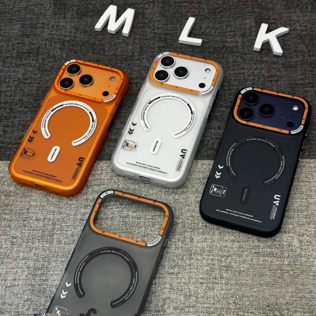 Applicable to iPhone17promax graffiti matte magnetic mobile phone case Apple 16 tide brand skin feeling all-inclusive protective case