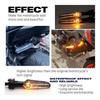1 Pair LED Motorcycle Turn Signals, ABS Material, Color: As Shown