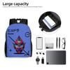 Ultramans Backpack for Men Women Water Resistant School College Hudra Bag Printing Bookbag