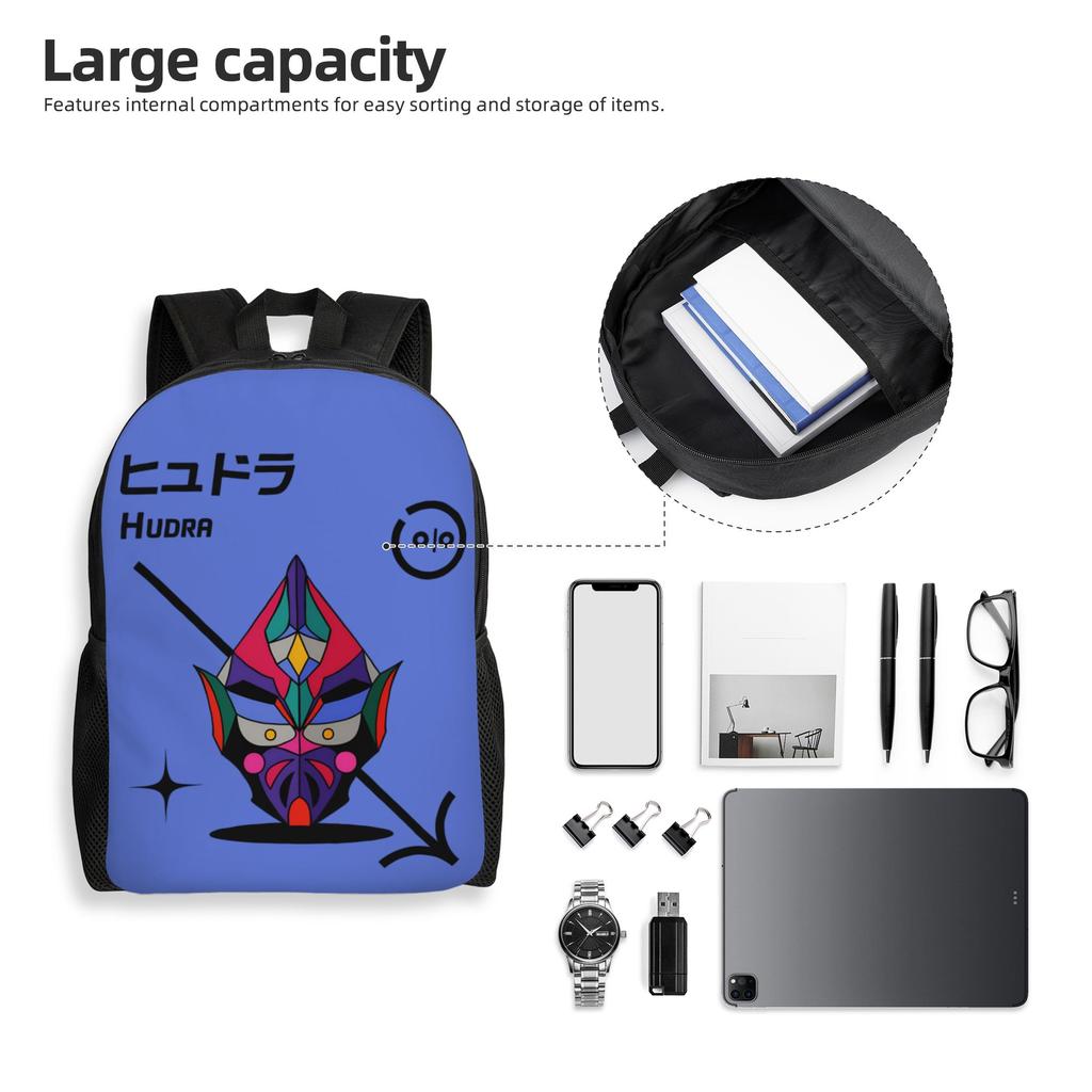 Ultramans Backpack for Men Women Water Resistant School College Hudra Bag Printing Bookbag