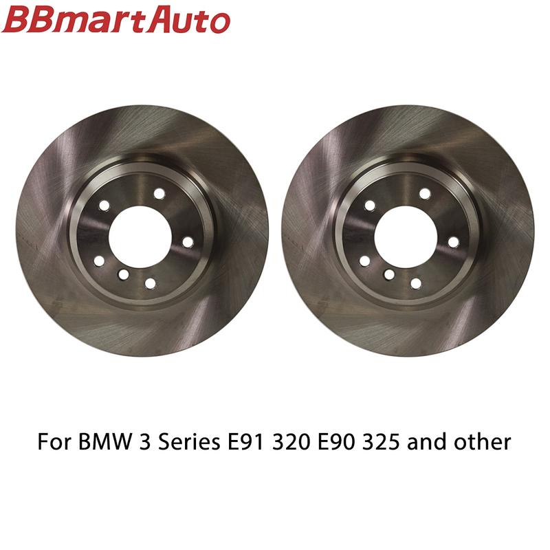 34216855004 2pieces rear brake disc for BMW 3 Series E91 320 E90 325 and other.BBmart Auto Parts 2pcs 34216855004