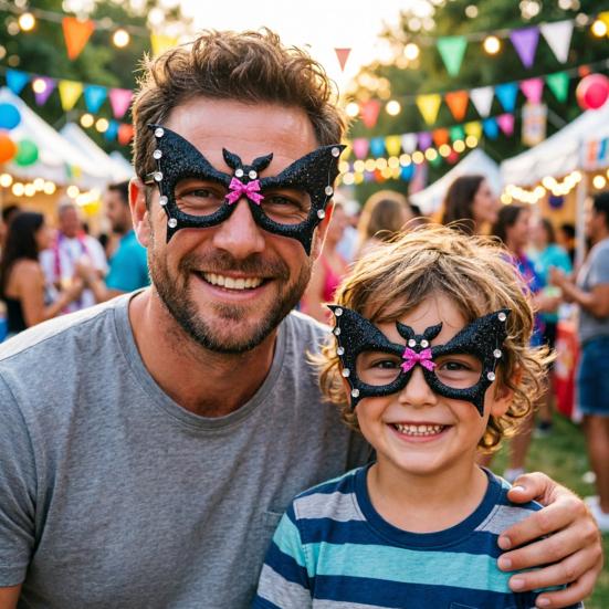 Durable Lightweight Festive Frames Halloween Pumpkin Glasses, Funny Eyewear for Kids Adults, Spooky Party Cute Ghost Eyeglass Photo Booth Props, Trick