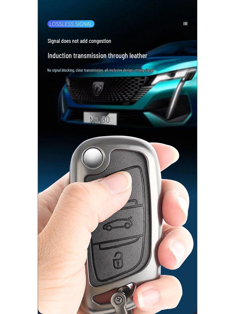 Schlüsselabdeckungen für Dongfeng Modelle 308, 301, 408, 308s, 3008, 2008 und 508