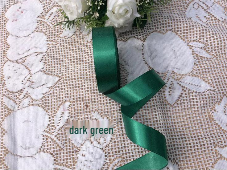 2cm Silk Satin Ribbon for Gift, Cake Decoration, Floral Arrangements, Bows, and Badges.