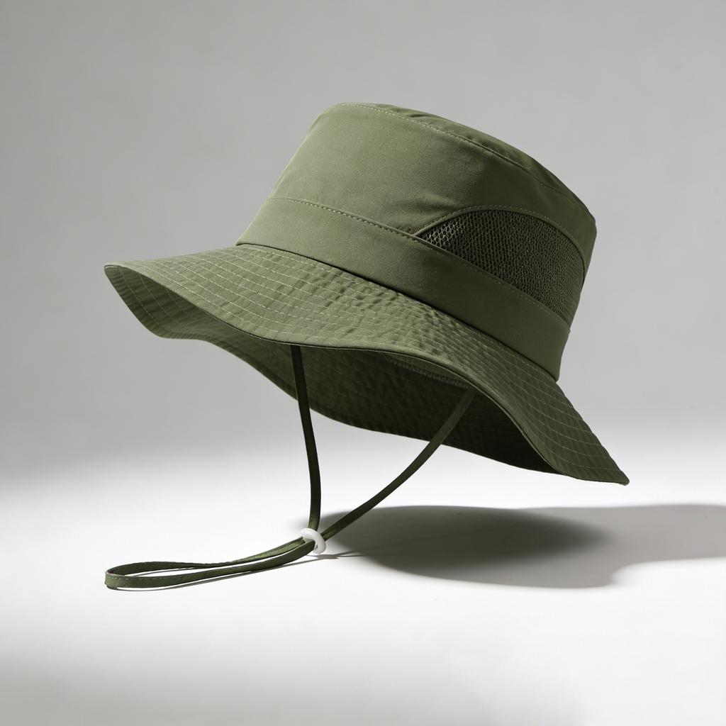 Children's Fisherman Hat - Summer Outdoor Sun Protection UV Blocking Sun Hat with Mesh Screen, Breathable and Durable Sun Hat