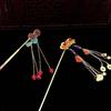 1pc Fashion Ancient Style Copper Coins Bells Tassels Hairpins New Chinese Style Money Flower Steps Hairpins Hanfu Headwear