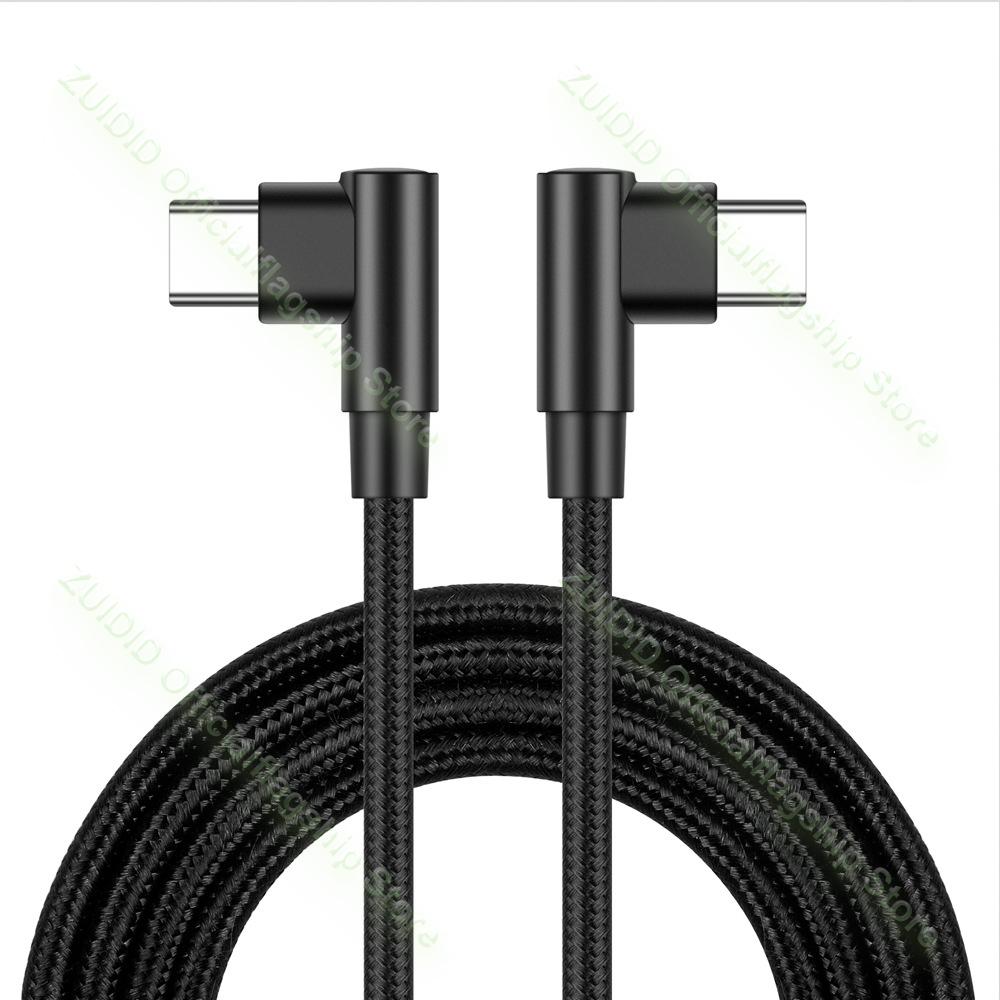 60W USB C to USB Type C Cable PD 3A Fast Charging Phone Charger Cord For Huawei Samsung S21 Xiaomi POCO 3 Macbook iPad Pro 2/3m