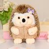 18-58cm Adorable Hedgehog Plushies Toys Cartoon Stuffed Animal Accompany Doll Soft Bag Keychain Decor for Kids Birthday Gifts