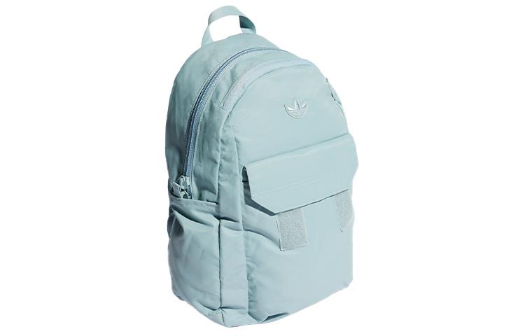 Adidas Originals Polyamide Backpack Regular Unisex Light Gray Green HD9641