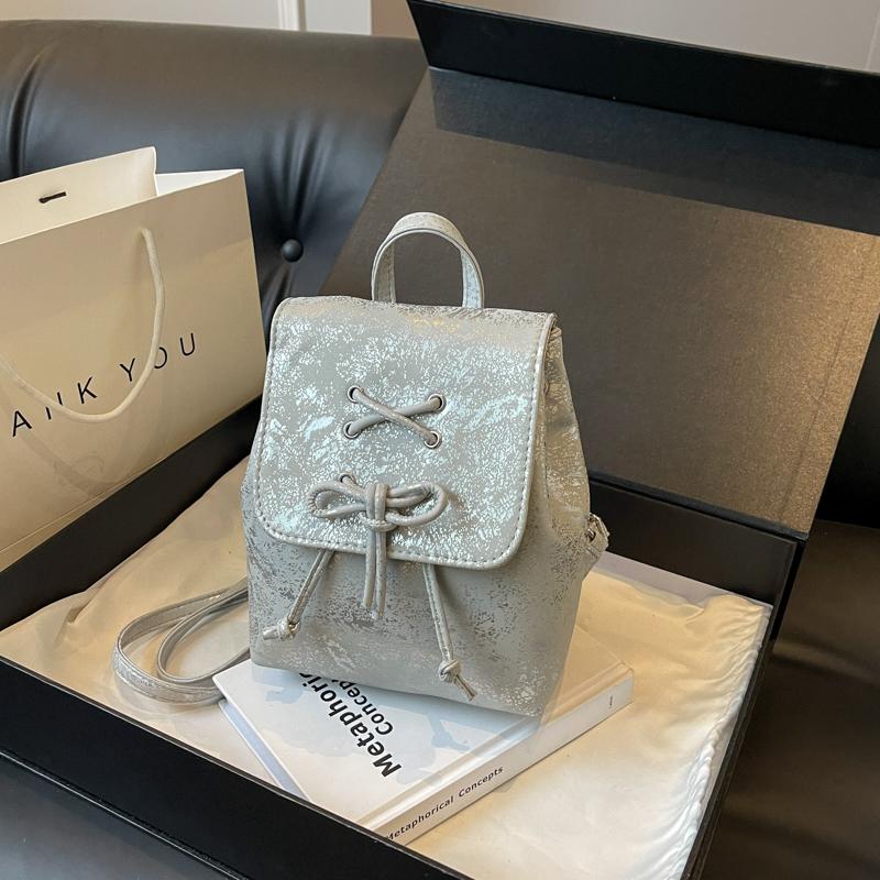 Двойная сумка через плечо сумка в форме банта новый модный корейский рюкзак для женщин симпатичная женская сумка ручная сумка через одно плечо 2749₽