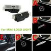 2 Stück LED Auto Tür Willkommenslicht Projektorlicht Dekorative Lichter Für Mini Cooper OneS JCW R55 R56 R58 R59 R60 F56 F60 2022 2023