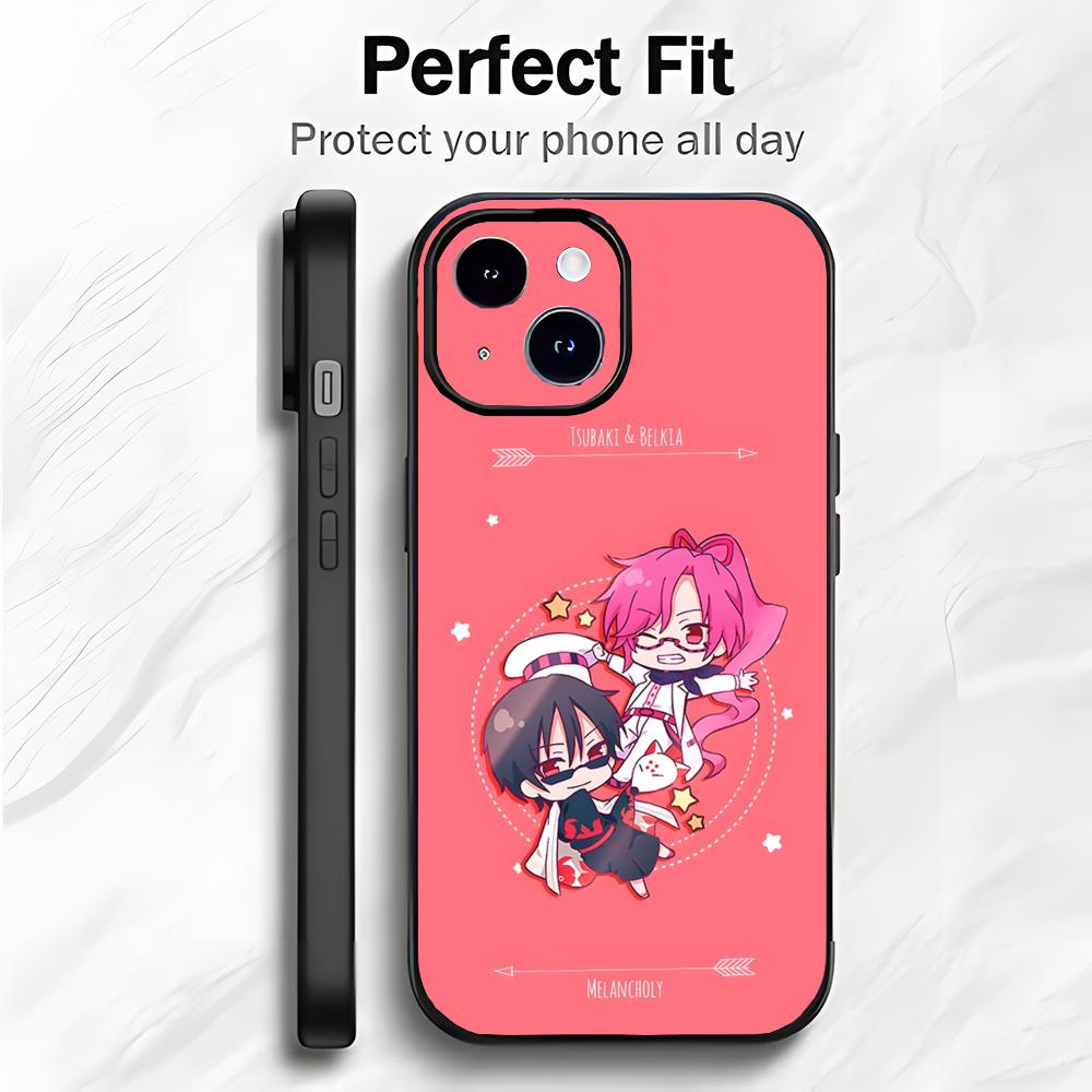 Dark Supernatural Anime S-Servamp Phone Case Phone Case Soft Packaging Lightweight For iPhone17 16 15 14 13ProMax