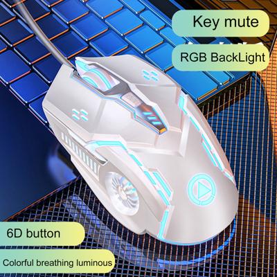 G5 Wired Mouse RGB BackLight 4 Colors Computer Accessories