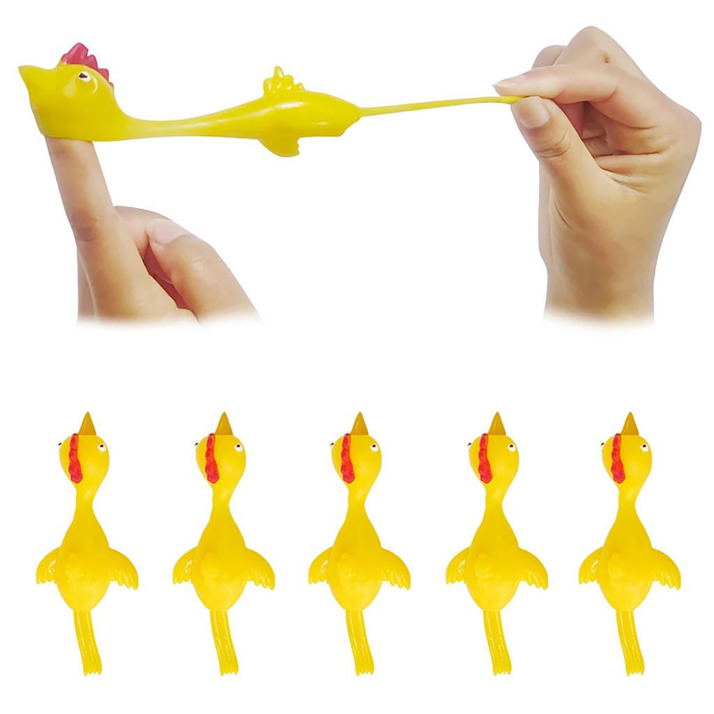 Throwing Turkey Trick Fun Toy Throwing Chicken Sticky Finger Slips Chicken New And Unique